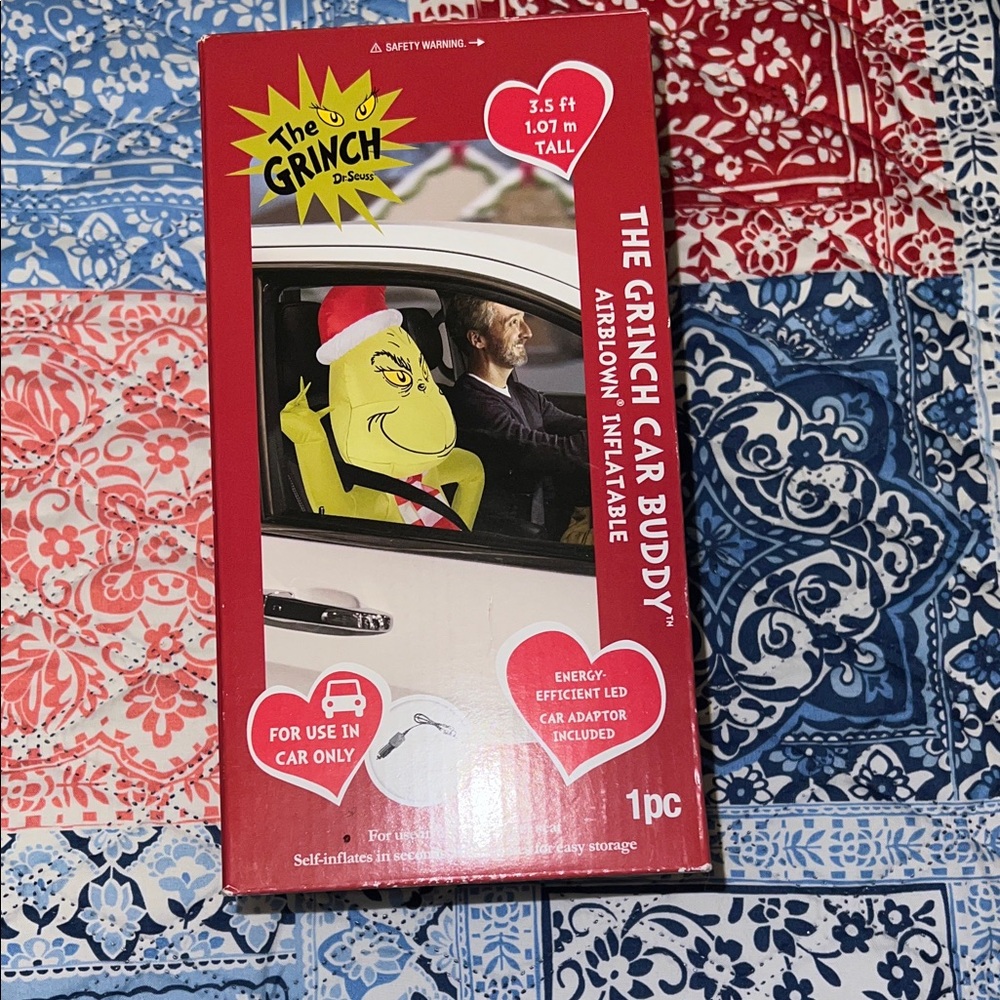 Car Buddy Airblown Inflatable - Green and Red